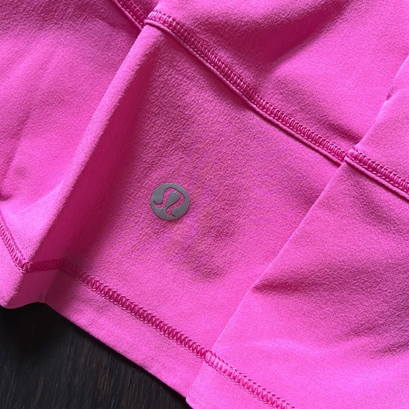 LULULEMON PACE RIVAL SKIRT *LONG IN SONIC PINK (SNCP) SZ 4, 8 NWT - Picture 7 of 15